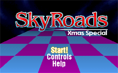 SkyRoads: Xmas Special - Screenshot - Game Title Image