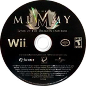 The Mummy: Tomb of the Dragon Emperor - Disc Image