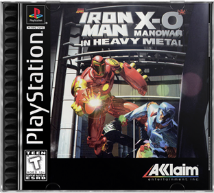 Iron Man / X-O Manowar in Heavy Metal - Box - Front - Reconstructed Image