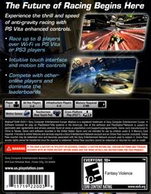 WipEout 2048 - Box - Back Image