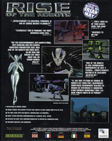 Rise of The Robots - Box - Back Image