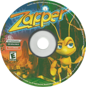 Zapper: One Wicked Cricket! - Disc Image