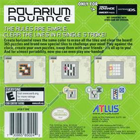 Polarium Advance - Box - Back Image
