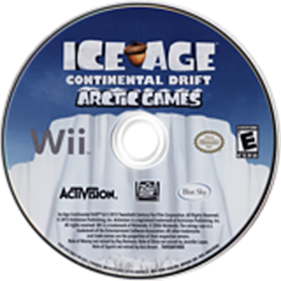 Ice Age: Continental Drift: Arctic Games - Disc Image