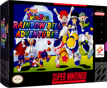 Pop'n TwinBee: Rainbow Bell Adventures - Box - 3D Image