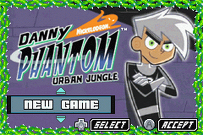 Danny Phantom: Urban Jungle - Screenshot - Game Title Image