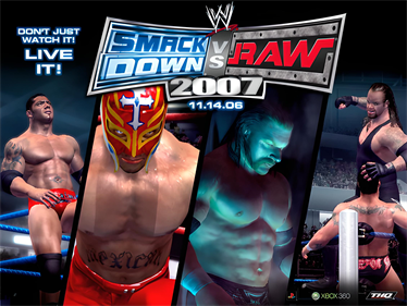 WWE SmackDown vs. Raw 2007 - Fanart - Background Image