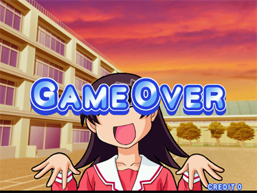 Azumanga Daioh Puzzle Bobble - Screenshot - Game Over Image
