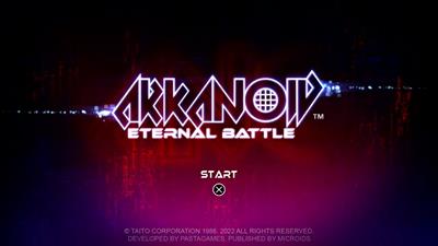 Arkanoid: Eternal Battle - Screenshot - Game Title Image