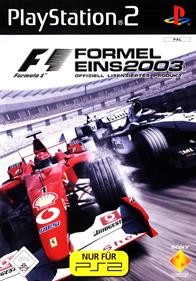 Formula One 2003 - Box - Front Image