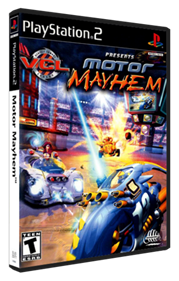 Motor Mayhem: Vehicular Combat League - Box - 3D Image
