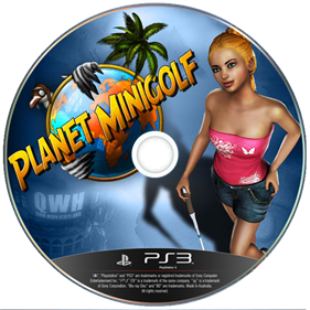 Planet Minigolf - Fanart - Disc Image