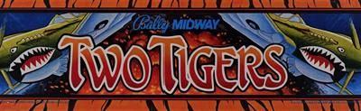 Two Tigers - Arcade - Marquee Image