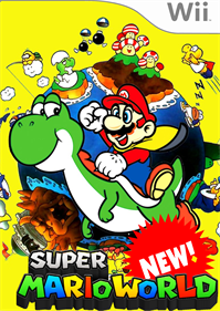 Newer Super Mario World U - Box - Front Image