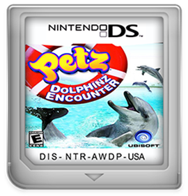 Petz Dolphinz Encounter - Fanart - Cart - Front