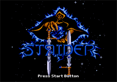 Journey from Darkness: Strider Returns - Screenshot - Game Title Image