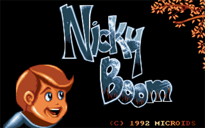 Nicky Boom - Screenshot - Game Title Image