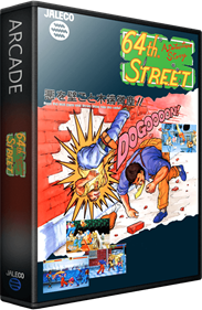 64th. Street: A Detective Story - Box - 3D Image