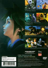 Kingdom Hearts - Box - Back Image