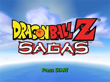 Dragon Ball Z: Sagas - Screenshot - Game Title Image
