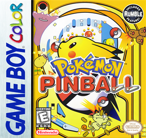 Pokémon Pinball - Box - Front - Reconstructed