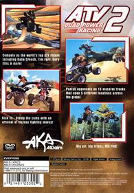ATV: Quad Power Racing 2 - Box - Back Image