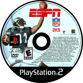 ESPN NFL 2K5 - Disc Image
