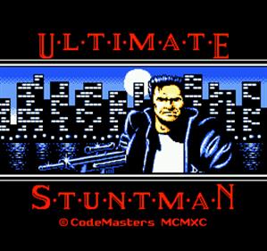 The Ultimate Stuntman - Screenshot - Game Title Image
