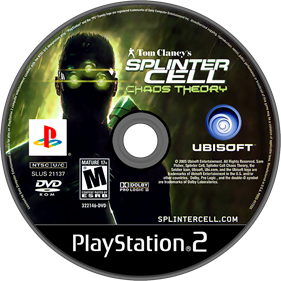 Tom Clancy's Splinter Cell: Chaos Theory - Disc Image