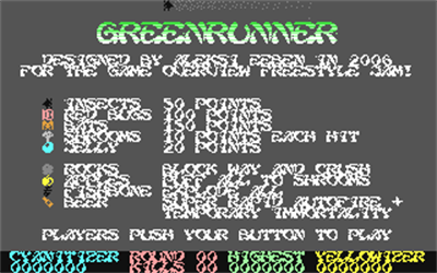 Greenrunner - Screenshot - High Scores Image