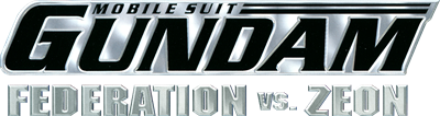 Mobile Suit Gundam: Federation vs. Zeon - Clear Logo Image