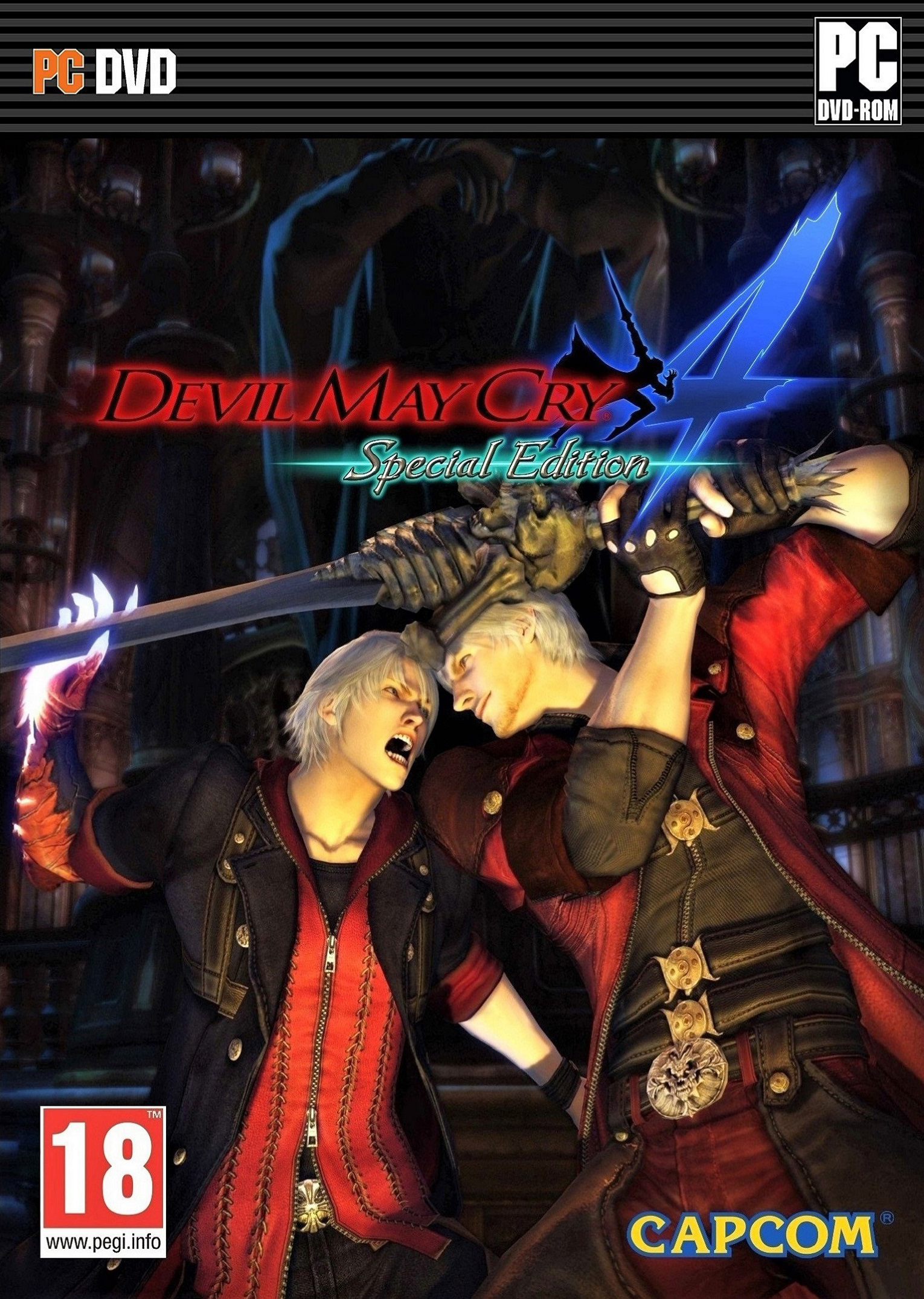 Devil May Cry 4 Special Edition All Cutscenes (Game Movie) 1080p HD 