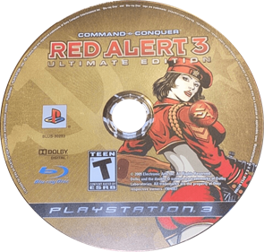 Command & Conquer: Red Alert 3 Ultimate Edition - Disc Image