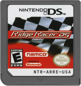 Ridge Racer DS - Cart - Front Image