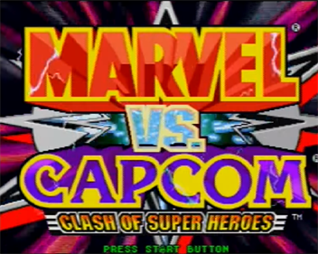 Marvel vs. Capcom: Clash of Super Heroes - Screenshot - Game Title Image