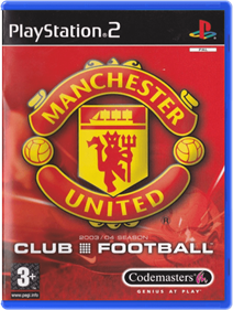 Club Football: Manchester United - Box - Front - Reconstructed Image