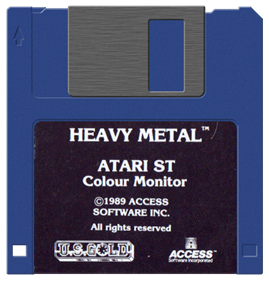 Heavy Metal - Fanart - Disc Image