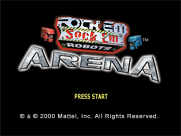 Rock 'em Sock 'em Robots Arena - Screenshot - Game Title Image