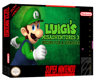 Luigi's Misadventures 3: Recipe for a Disaster - Box - 3D Image