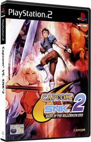 Capcom vs. SNK 2: Mark of the Millennium 2001 - Box - 3D Image