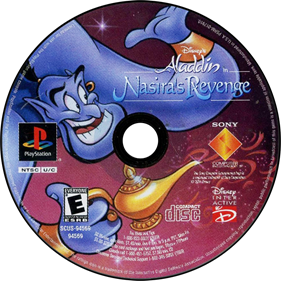 Aladdin in Nasira's Revenge - Disc Image
