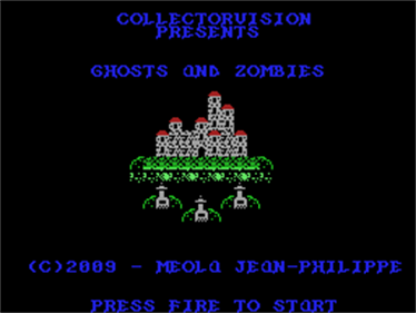Ghost'n Zombies: A Quest For a Rose - Screenshot - Game Title Image