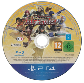 Warriors All-Stars - Disc Image