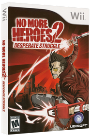 No More Heroes 2: Desperate Struggle - Box - 3D Image