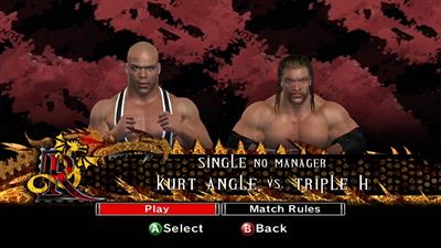 WWE SmackDown vs. Raw 2007 - Screenshot - Game Select Image