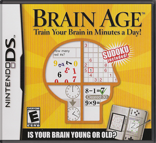 Brain Age: Train Your Brain in Minutes a Day! - Box - Front - Reconstructed Image