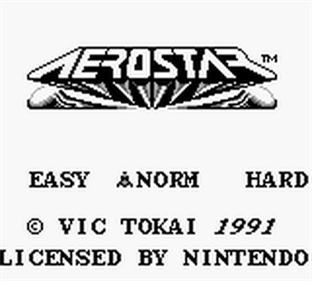 Aerostar - Screenshot - Game Title Image