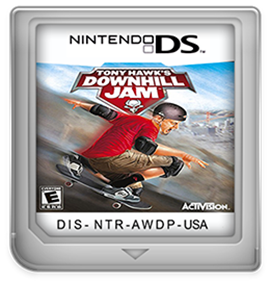 Tony Hawk's Downhill Jam - Fanart - Cart - Front