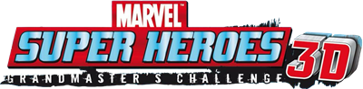 Marvel Super Heroes 3D: Grandmaster's Challenge - Clear Logo Image