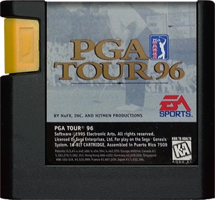 PGA Tour 96 - Cart - Front Image